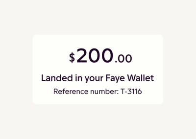 Fast payouts on approved claims